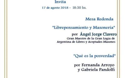 Mesa redonda: Librepensamiento y Masonería – Qué es la posverdad