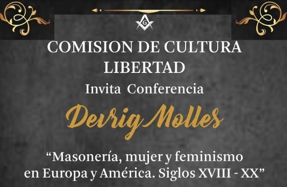 Masonería, mujer y feminismo en Europa y América. Siglos XVIII – XX / Viernes 28 de Septiembre 2018 – 19 hs