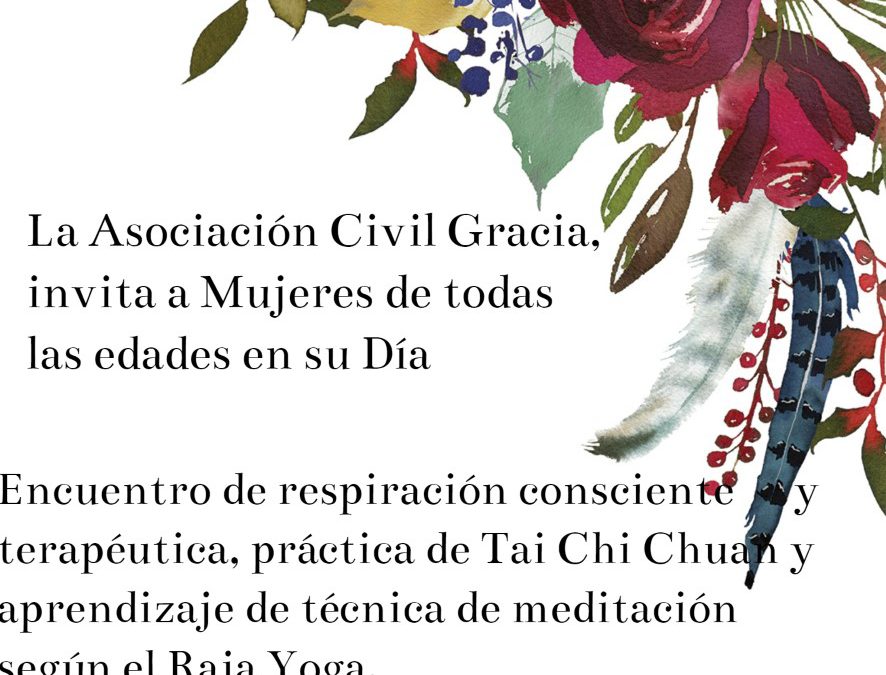 Encuentro de Respiración Consciente y Terapéutico, práctica de Tai Chi Chuan y aprendizaje de Técnica de Meditación según el Raja Yoga