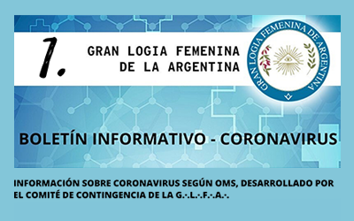 Boletín Nº 1 de la Comisión de Contingencia Formado por especialistas de la G:.L:.F:.A:. #Covid19