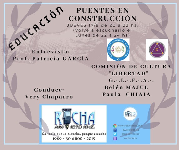 Puentes en Construcción – Prof. Patricia García