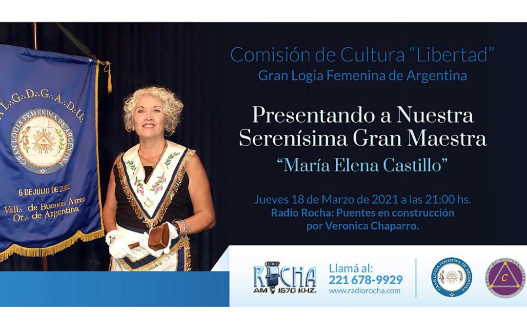 Presentando a nuestra Serenísima Gran Maestra Maria Elena Castillo