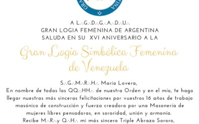 Salutación GLSF Venezuela