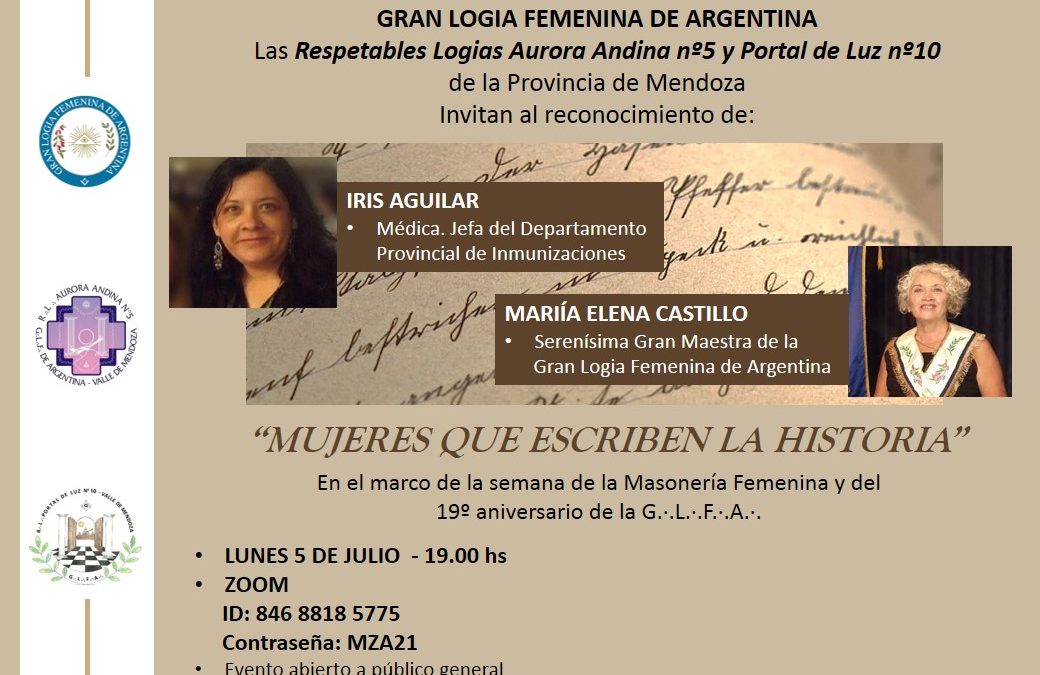 Mujeres que escriben la historia – Mendoza