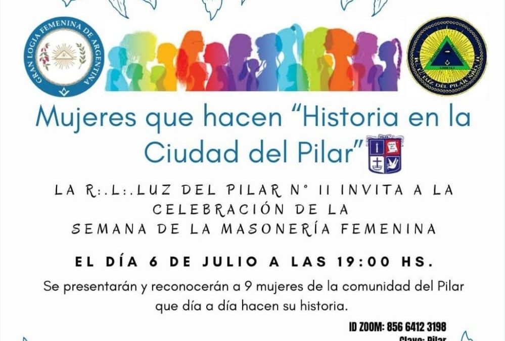 Mujeres que hacen «Historia en la Ciudad de Pilar»