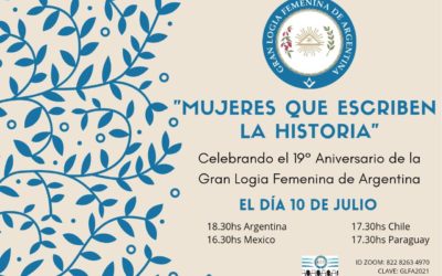 Mujeres que escriben la historia – 19 Aniversario