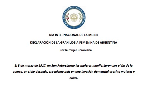 Día Internacional de la mujer