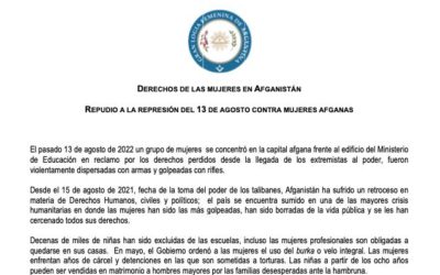 DECLARACIÓN – Derechos de las mujeres en Afganistan